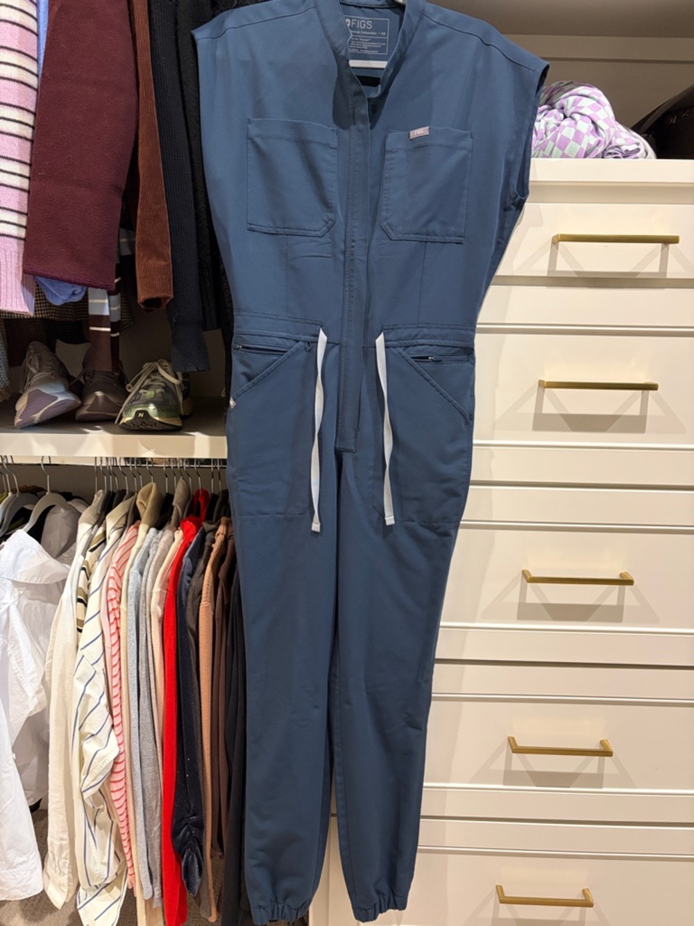 Figs Rafaela Cargo Jumpsuit - Picture 2 of 4